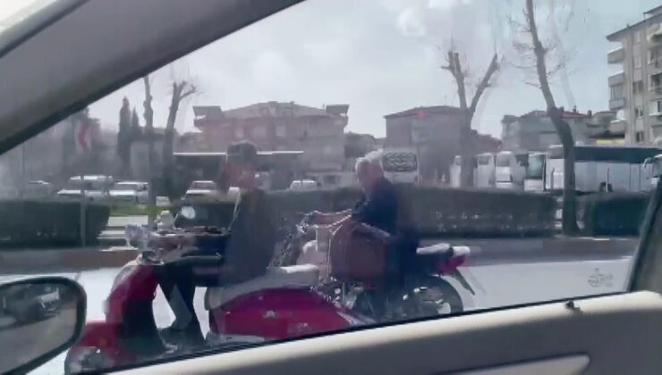 AKAN TRAFIKTE TEHLIKELI YARDIMLAŞMA