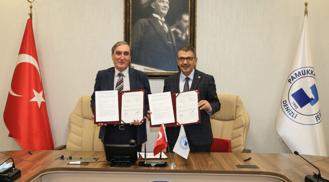 PAÜ ÖĞRENCİLERİNE STAJ İMKANI SAĞLAYAN İMZA