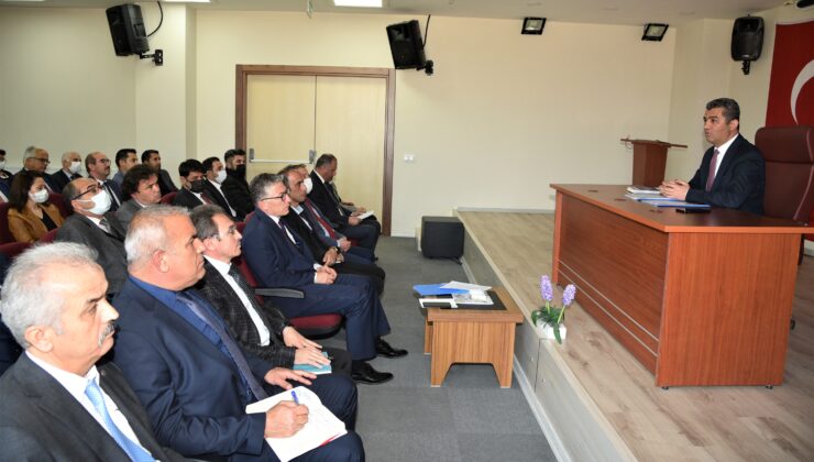 “ÇEVRE DOSTU 1000 OKUL” PROJESİ DEĞERLENDİRME TOPLANTISI YAPILDI