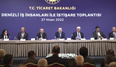 BAKAN MUŞ, İŞ DÜNYASIYLA BİR ARAYA GELDİ