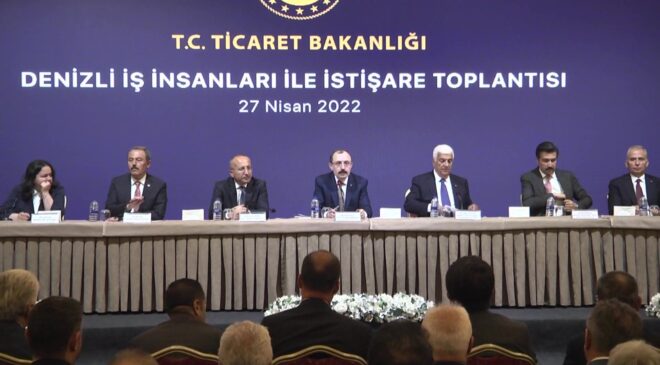 BAKAN MUŞ, İŞ DÜNYASIYLA BİR ARAYA GELDİ