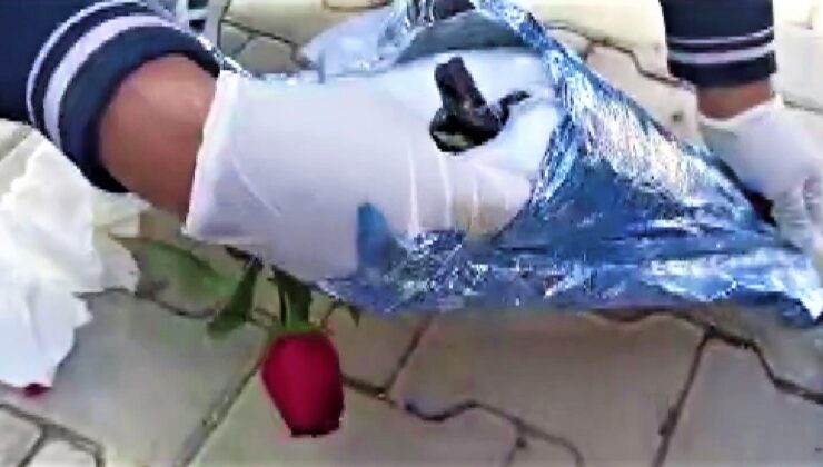 KIRMIZI GÜLÜN ALTINDAN UYUŞTURUCU ÇIKTI