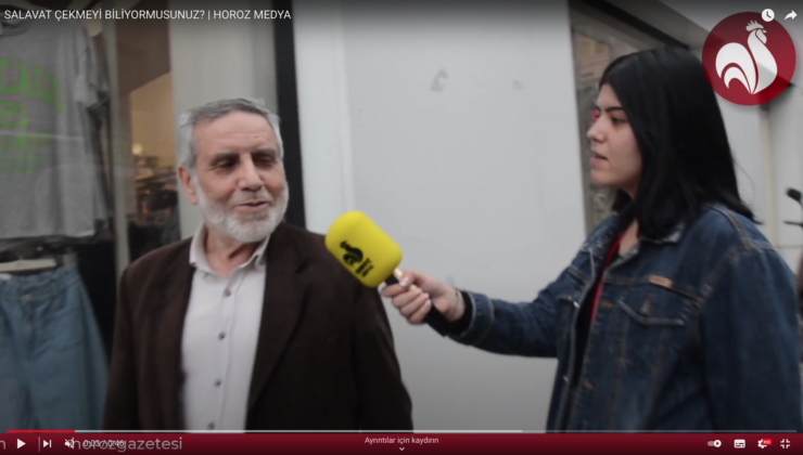 SALAVAT ÇEKMEYİ BİLİYORMUSUNUZ?