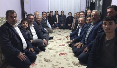 MİLLETVEKİLİ ŞAHİN TİN, VATANDAŞLARIN EVLERİNE KONUK OLUYOR