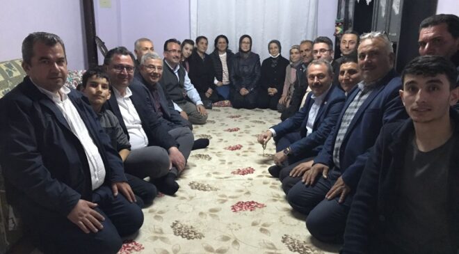MİLLETVEKİLİ ŞAHİN TİN, VATANDAŞLARIN EVLERİNE KONUK OLUYOR