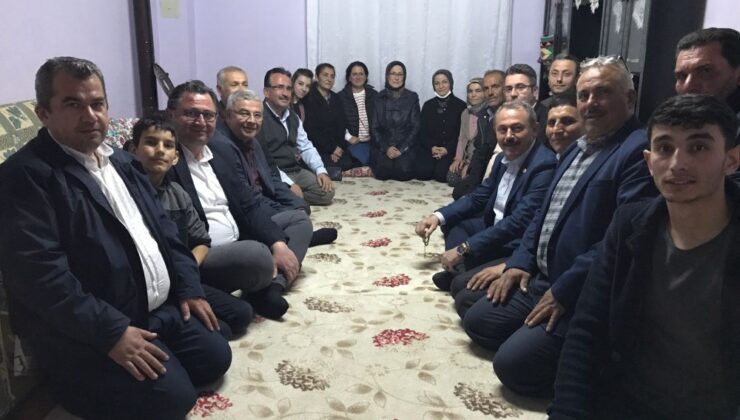 MİLLETVEKİLİ ŞAHİN TİN, VATANDAŞLARIN EVLERİNE KONUK OLUYOR