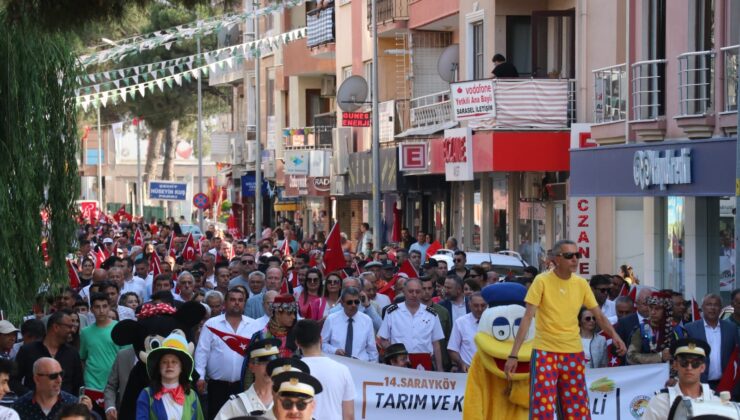 14. SARAYKÖY TARIM VE KÜLTÜR FESTİVALİ’NE GÖRKEMLİ AÇILIŞ