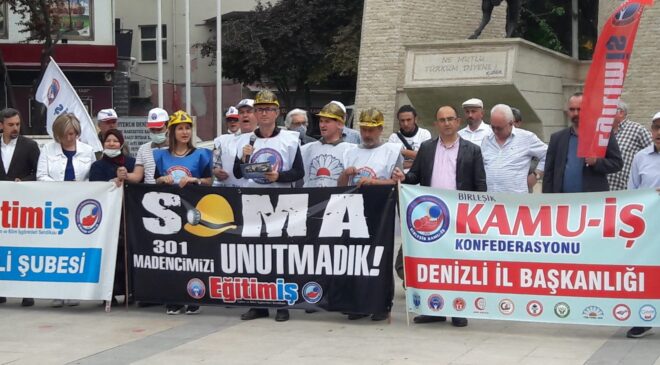 BİRLEŞİK KAMU İŞ’TEN SOMA EYLEMİ