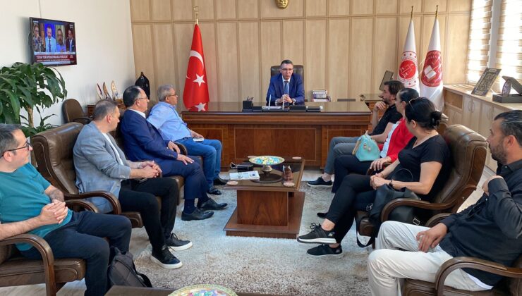 BAŞSAVCI BÖLÜKBAŞI BASIN TEMSİLCİLERİYLE BİR ARAYA GELDİ