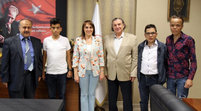 TELASEMİ VE LÖSEMİ DERNEĞİ’NDEN ÖZTÜRK’E ZİYARET