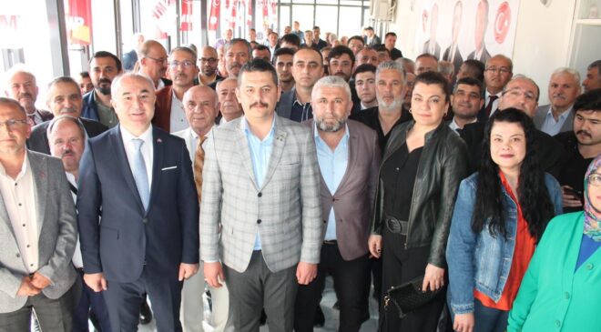 DENİZLİ MHP BAYRAMLAŞMA TÖRENİNDE BULUŞTU