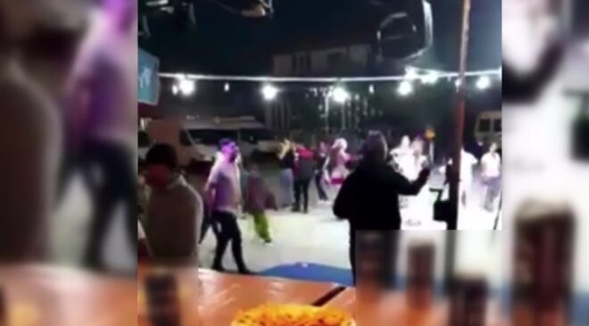 DÜĞÜN MAGANDALARI SOSYAL MEDYADAN CANLI YAYIN YAPTIKLARINA PİŞMAN OLDU