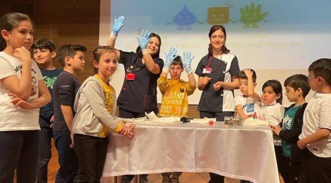 EGEKENT HASTANESİ’NDEN ÖĞRENCİLERE HİJYEN EĞİTİMİ