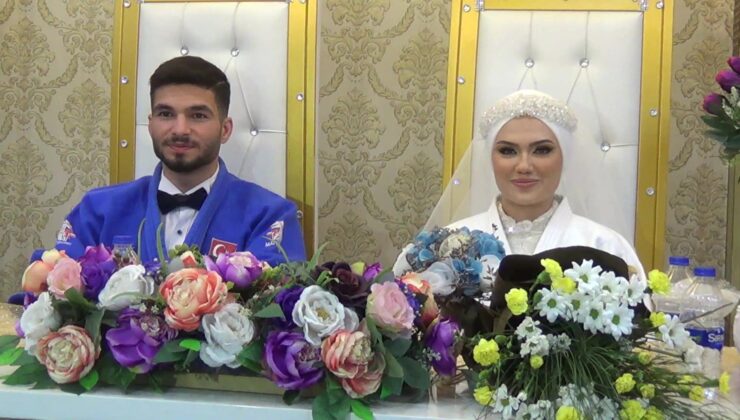 SIYAH KUŞAK SAHIBI GELIN DAMADI YERDEN YERE VURDU