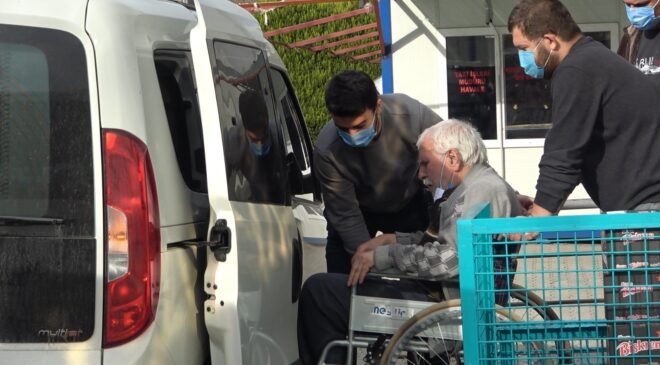 CEZAEVİNE TEKERLEKLİ SANDALYEYLE GÖNDERİLEN KOCA ÖLDÜ