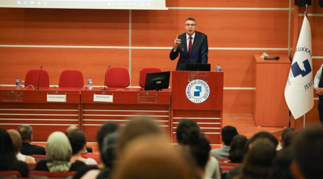 BAŞSAVCI BÖLÜKBAŞI VE REKTÖR KUTLUHAN’DAN GELECEĞİN HUKUKÇULARINA ÖNEMLİ TAVSİYELER