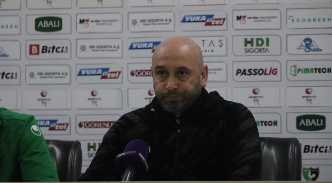 BİLAZER: “DENİZLİSPOR’U KUTLUYORUM, LİGDE KALMASINA SEVİNDİM”