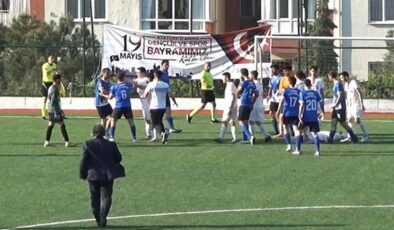 SAHA BİR ANDA RİNGE DÖNÜŞTÜ