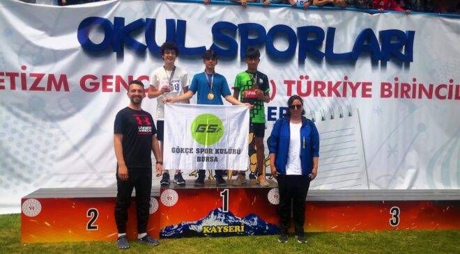 DENİZLİ’NİN 14 YAŞINDAKİ BAŞARILI ATLETİ, TÜRKİYE ŞAMPİYONASINDAN DERECEYLE DÖNDÜ