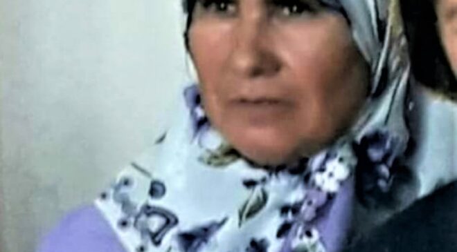 BABASIYLA AYNI KADERİ PAYLAŞAN KADIN ÇİFTÇİ SON YOLCULUĞUNA UĞURLANDI