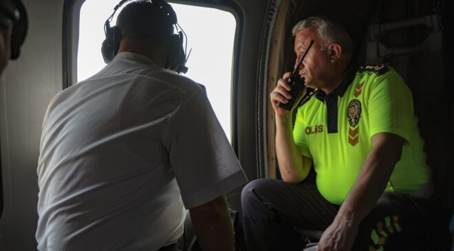 HELİKOPTERLİ TRAFİK DENETİMİ