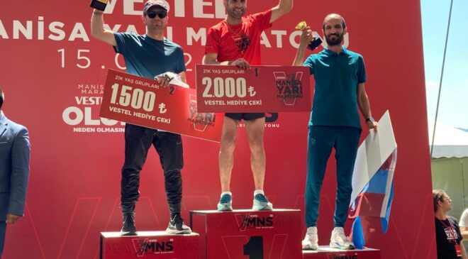 DENİZLİLİ ATLETLER MANİSA’NIN TOZUNU ATTILAR