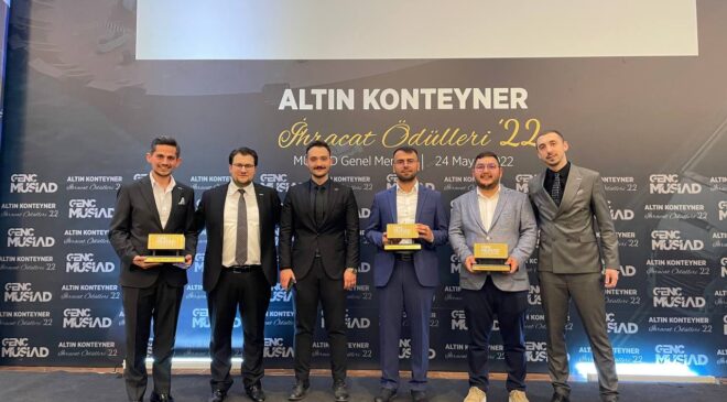 ALTIN KONTEYNER ÖDÜLLERİ’NDE DENİZLİ’YE 3 ÖDÜL!