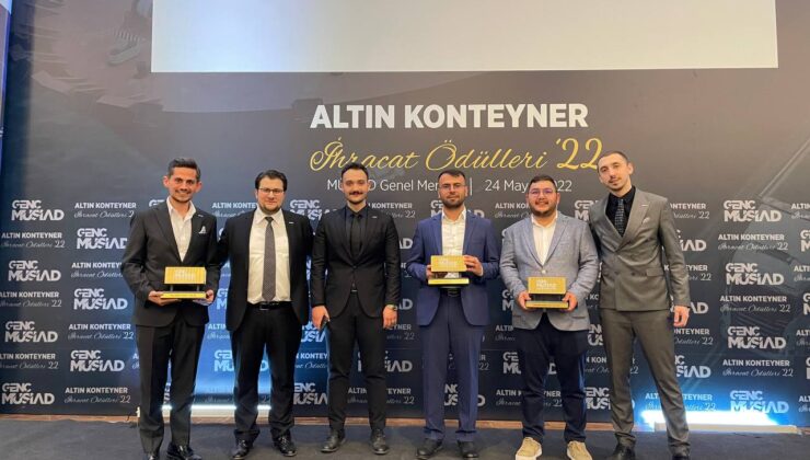 ALTIN KONTEYNER ÖDÜLLERİ’NDE DENİZLİ’YE 3 ÖDÜL!