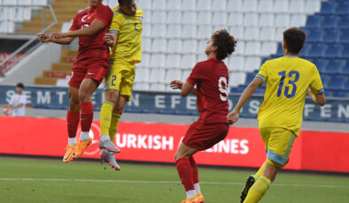 U21 MİLLİ TAKIMI KAZAKİSTAN’LA BERABERE KALDI