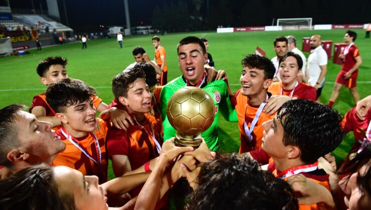 ELİT U16 LİGİNDE GALATASARAY ŞAMPİYON OLDU