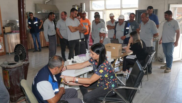 ÇİVRİL BELEDİYESİ PERSONELE  İŞ GÜVENLİĞİ VE YANGIN EĞİTİMİ VERDİ