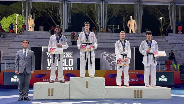 HAKAN REÇBER’DEN TARİHİ ALTIN MADALYA!