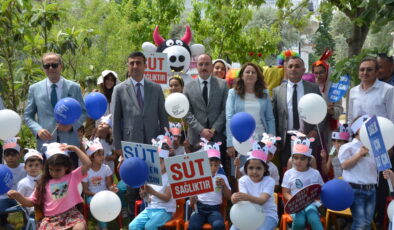 MİNİKLERDEN DÜNYA SÜT GÜNÜ’NE YAKIŞAN ETKİNLİK