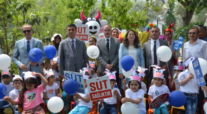 MİNİKLERDEN DÜNYA SÜT GÜNÜ’NE YAKIŞAN ETKİNLİK