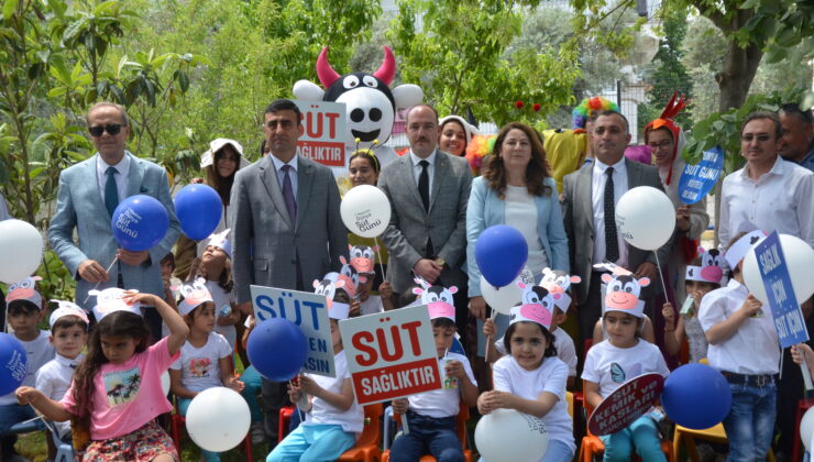 MİNİKLERDEN DÜNYA SÜT GÜNÜ’NE YAKIŞAN ETKİNLİK