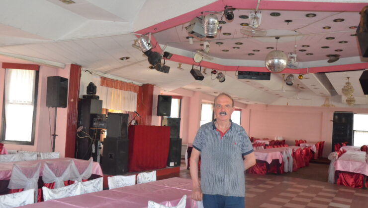 AĞIR YARA ALAN DÜĞÜN SALONLARI HAREKETLENİYOR