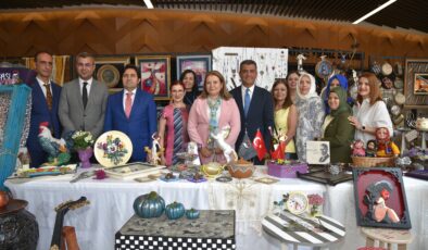 HAYAT BOYU ÖĞRENMEYE DEVAM EDEN KURSİYERLERİN ESERLERİ GÖRÜCÜYE ÇIKTI