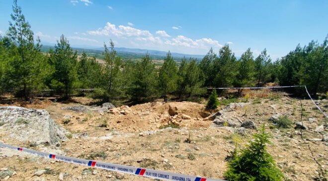 KAÇAK KAZI SIRASINDA OLUŞAN PATLAMA OLDU