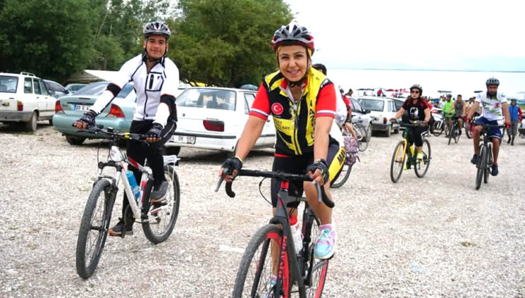400 SPORCU 2 GÜNDE BİSİKLETLE 300 KİLOMETRE YAPTI