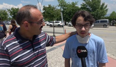 BABA OĞUL YKS HEYECANINI BİRLİKTE YAŞADI