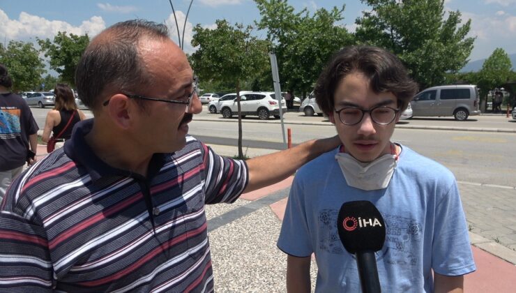 BABA OĞUL YKS HEYECANINI BİRLİKTE YAŞADI