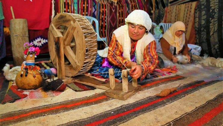 Yüzlerce yıllık Yörük kültürü şölenle yaşatıldı