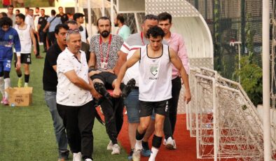 YEŞİL SAHADA KORKUTAN SAKATLIK