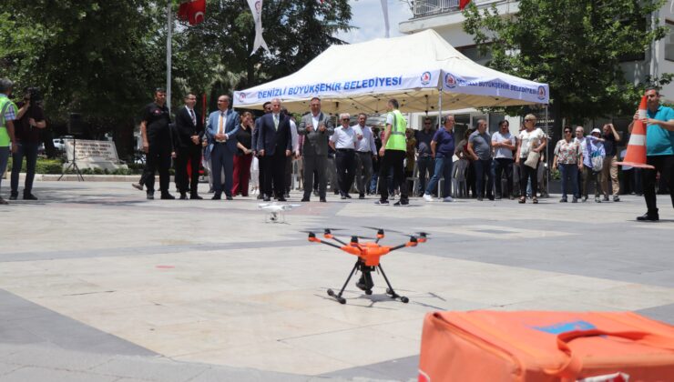 DENİZLİ’NİN GELİŞİMİ DRON İLE HAVADAN TAKİP EDİLECEK