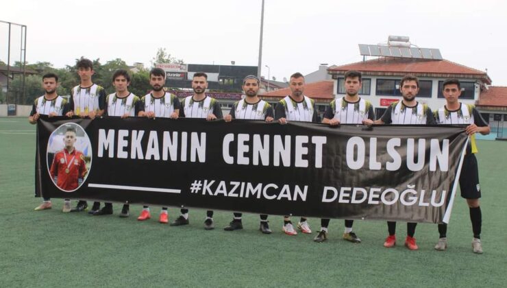 TAVAS BİRLİKSPOR KAZIMCAN’I UNUTMADI