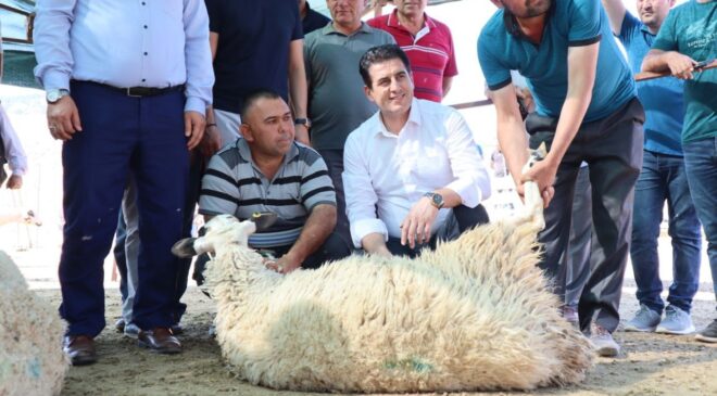 GÜNGÖR, SERİNHİSAR’DA ÇOBANLARLA BİR ARAYA GELDİ