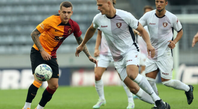 HAZIRLIK MAÇI: GALATASARAY: 1 – SALERNİTANA: 1
