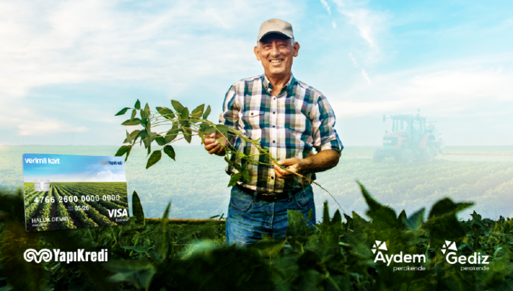 AYDEM PERAKENDE VE GEDİZ PERAKENDE İLE YAPI KREDİ’DEN ÇİFTÇİLERE ÖDEME KOLAYLIĞI SAĞLAYACAK İŞBİRLİĞİ