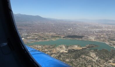 AREFE GÜNÜ TRAFİK YOĞUNLUĞU HAVADAN DENETLENDİ