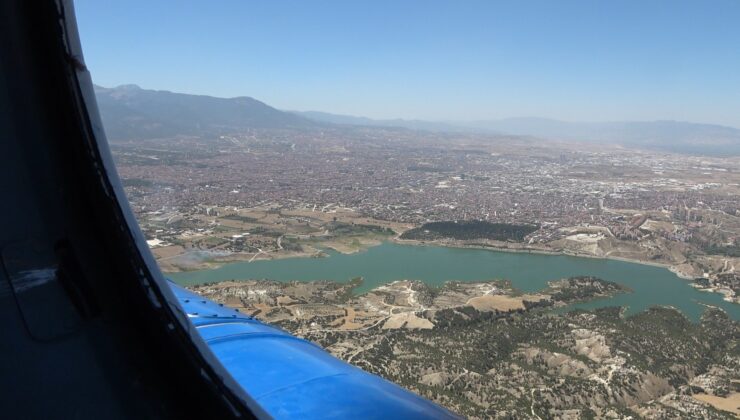 AREFE GÜNÜ TRAFİK YOĞUNLUĞU HAVADAN DENETLENDİ